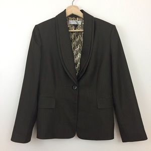 Tahari Arthur S. Levine | Brown Blazer | Size 10P